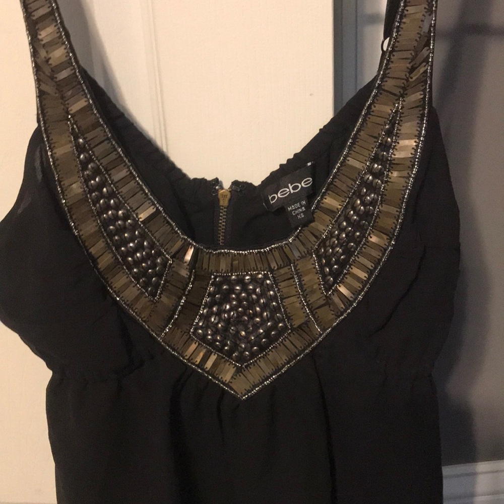 Bebe jeweled top